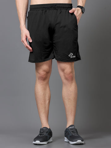 The Fundamental Black Side Pocket Short