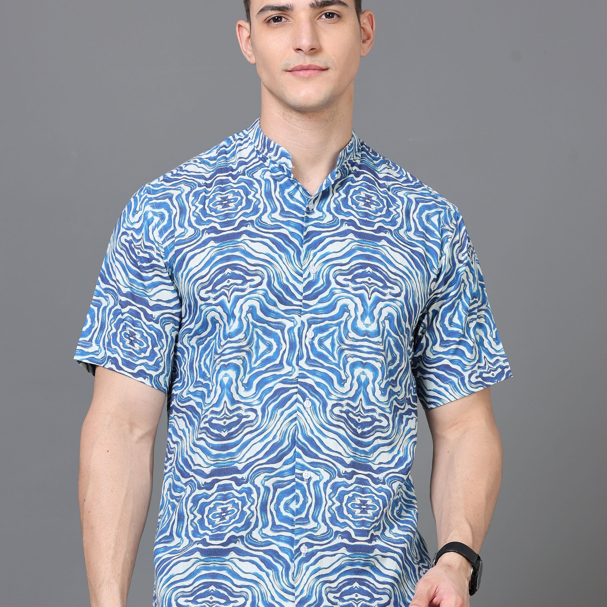 Summer Low Tide Half Sleeve Shirts