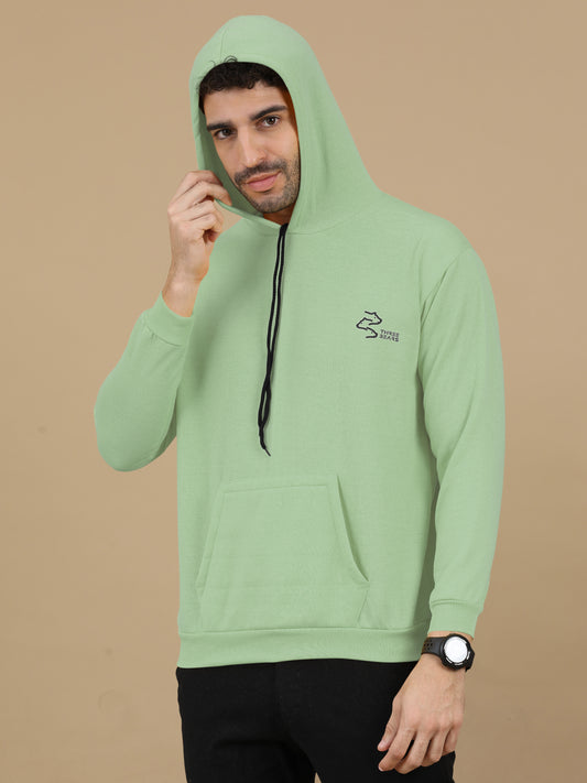 Three Bears Frog Green Hoodie