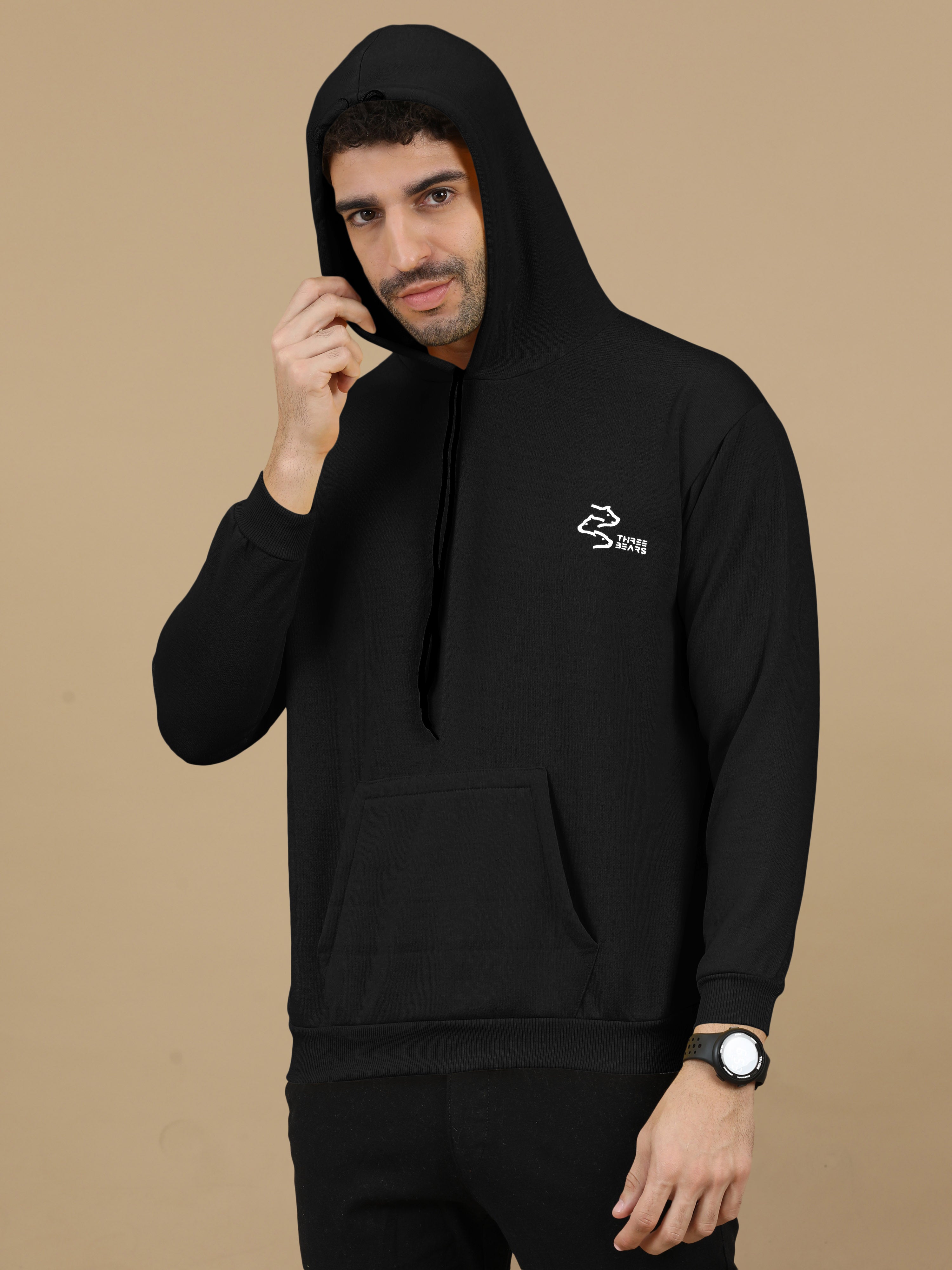 ENNOY 3LAYER SHELL HOODIE (BLACK)