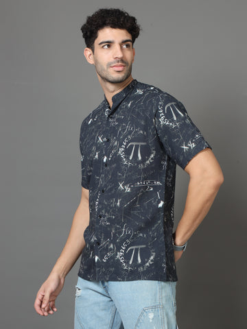 Allover Printed Half Sleeve Shirts